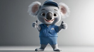 维修店行业吉祥物设计