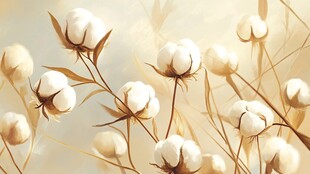 棉花插画