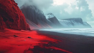 魅力红场景点背景