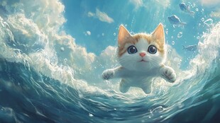 原创猫与鱼