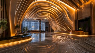 星级会所前台