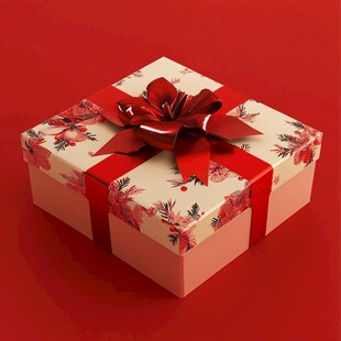 高端礼盒插画