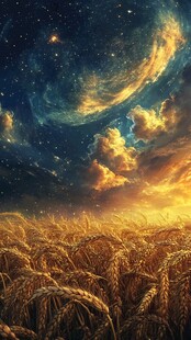 星河梦境装饰画