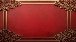 红金色欧式背景
