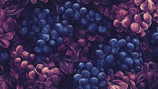 彩色概念细胞流体画