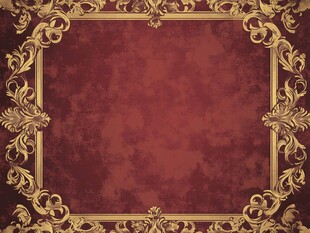 红金色欧式背景