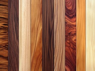 多种颜色木板木材