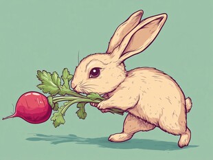 小兔临摹