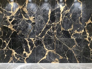黑金高档大理石背景墙