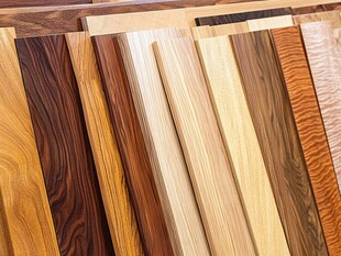 多种颜色木板木材