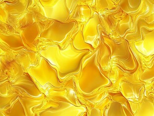 金色抽象流体纹理背景