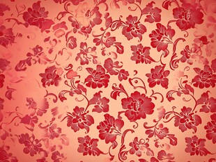 尊贵奢华红色花纹