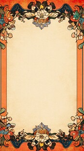 复古彩色底纹模板下载