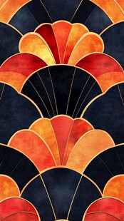 设计红黄蓝装饰画