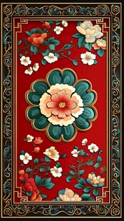 豪华至尊大气富贵图案