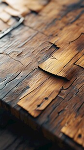 高清木头装饰墙