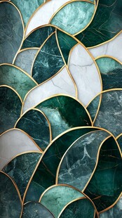 轻奢几何装饰背景墙