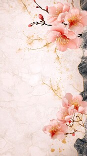 古风古典复古梅花背景