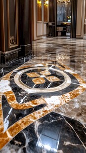 酒店大厅地面拼花