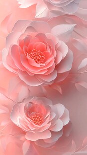 3d立体花壁纸