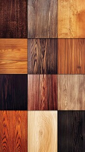 多种颜色木板木材