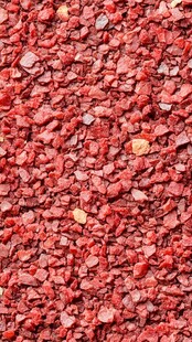 红色碎石头