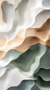 简洁大气拼色曲线纹理