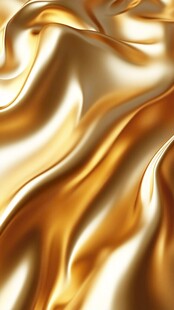 金色缎布绸布花纹