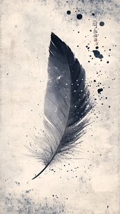 梦幻飞鸟自由插画背景