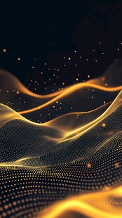 黑金背景科技背景