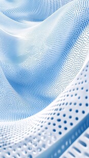 3d抽象连续凹凸肌理