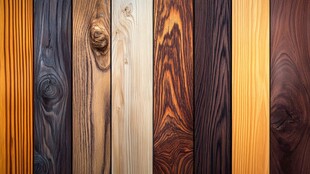 多种颜色木板木材