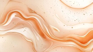 金色抽象流体纹理背景