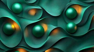 前卫风格立体感背景