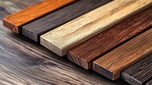 多种颜色木板木材