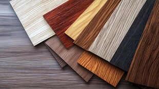 多种颜色木板木材