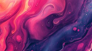 紫色梦幻流体画背景