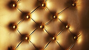 金色质感线条酒店壁画