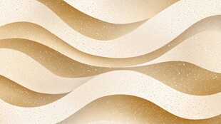 棕金波浪纹理