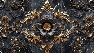 大气奢华富贵底纹壁纸