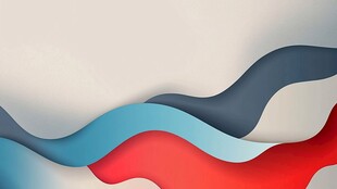 简洁大气拼色曲线纹理