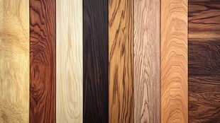 多种颜色木板木材