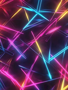 彩色光影镭射底纹