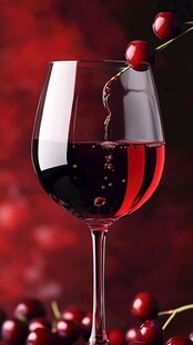 一杯红酒素材
