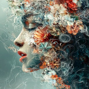 唯美梦幻现代艺术