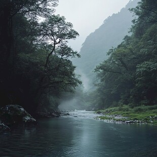 秦岭小河