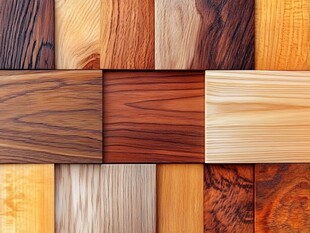 多种颜色木板木材