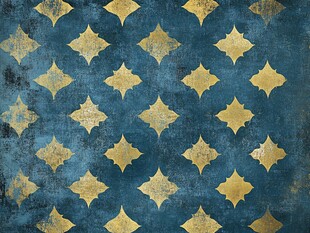 蓝色金色背景