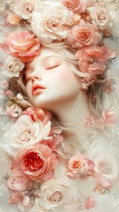 3d立体唯美花卉