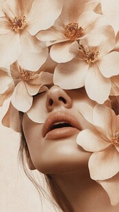 3d立体唯美花卉